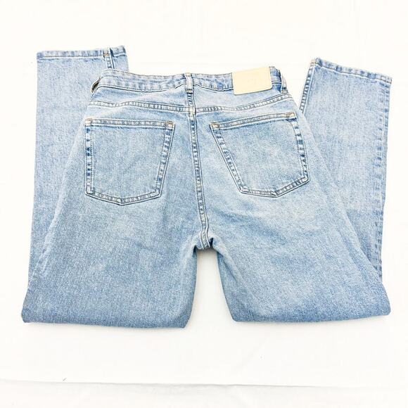 Everlane The Cheeky Jean Light Wash Denim Jeans Size 26 Crop - Picture 8 of 9
